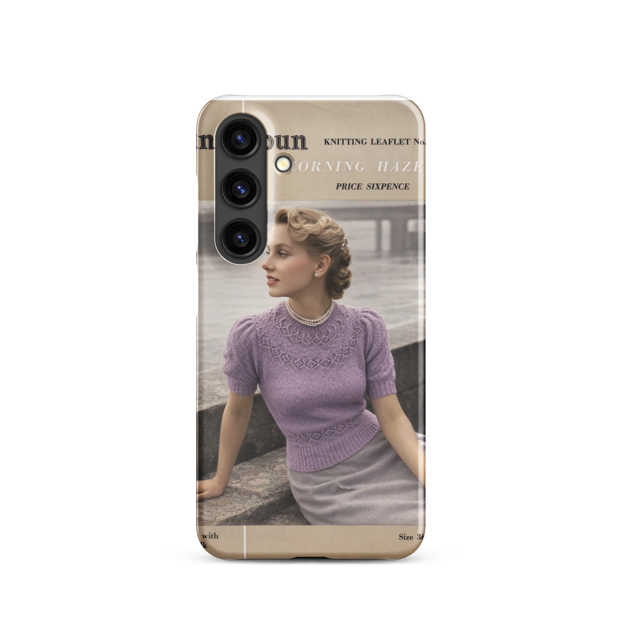 Vintage Ranunculus Phone Case for Samsung® - Sitting Pretty Knits