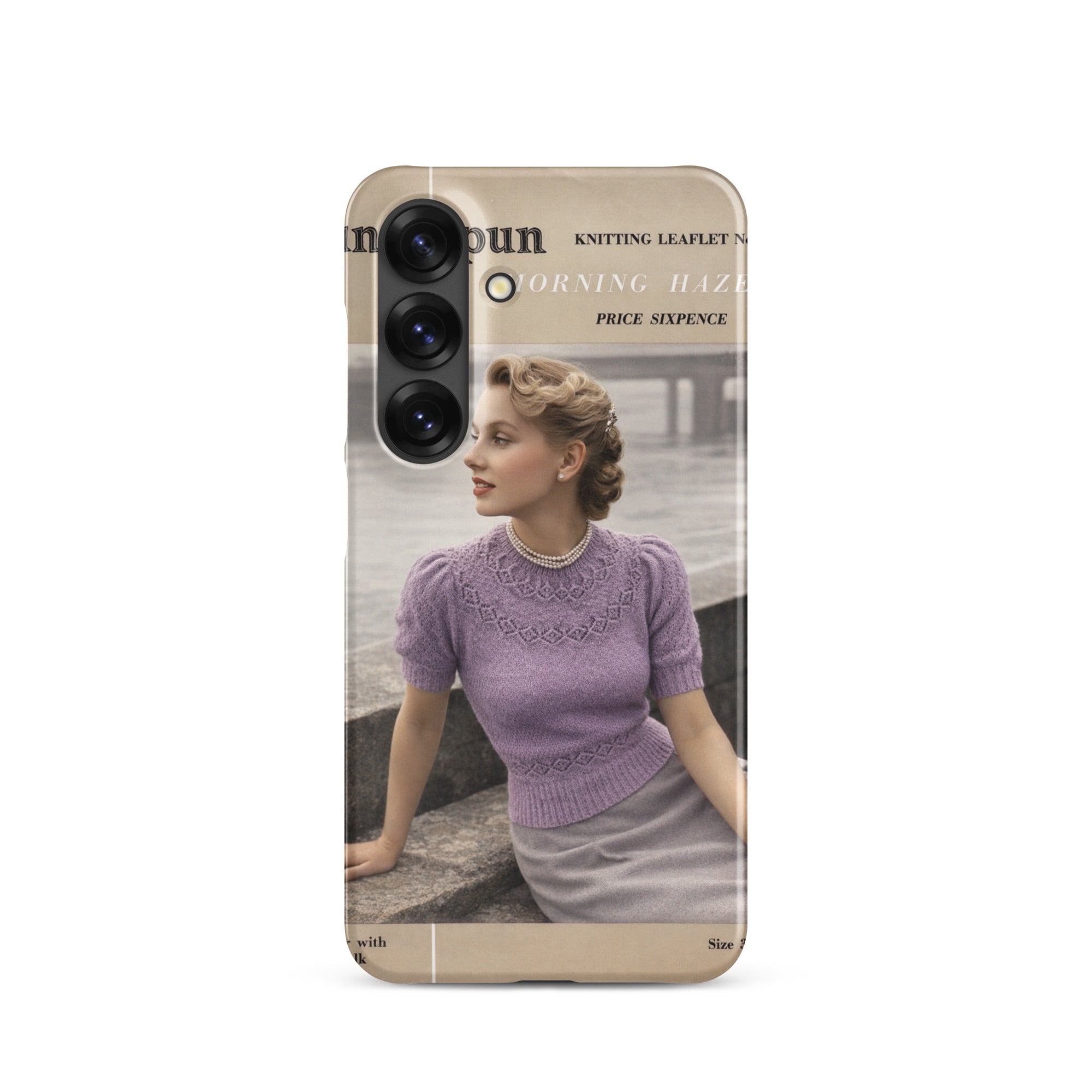 Vintage Ranunculus Phone Case for Samsung® - Sitting Pretty Knits